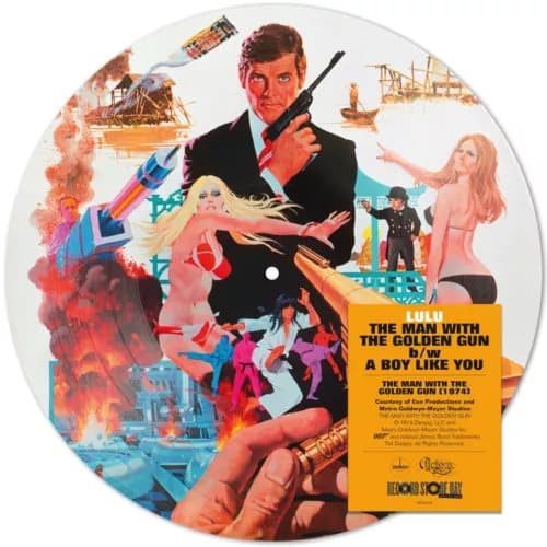 Lulu James Bond - The Man With The Golden Gun Picture Disc (Vinyl) New