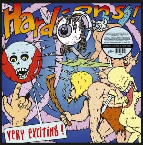 Hard-Ons Very Exciting (Vinyl) 12″ Album Coloured Vinyl New