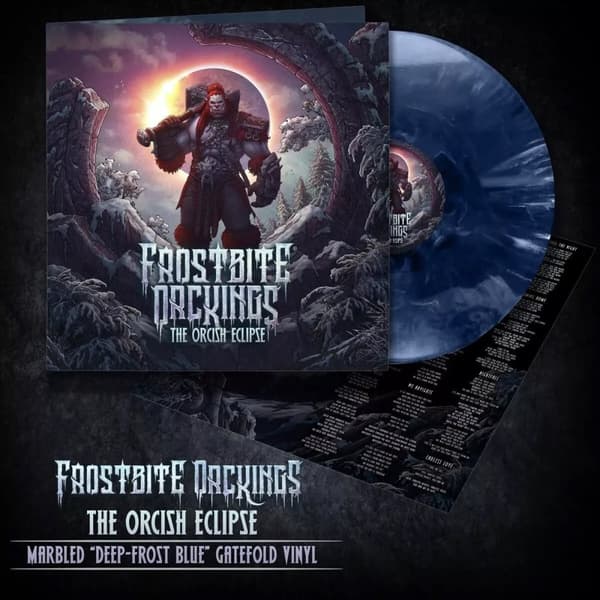 Frostbite Orckings The Orcish Eclipse (Marbled Blue Vinyl) (Vinyl) New