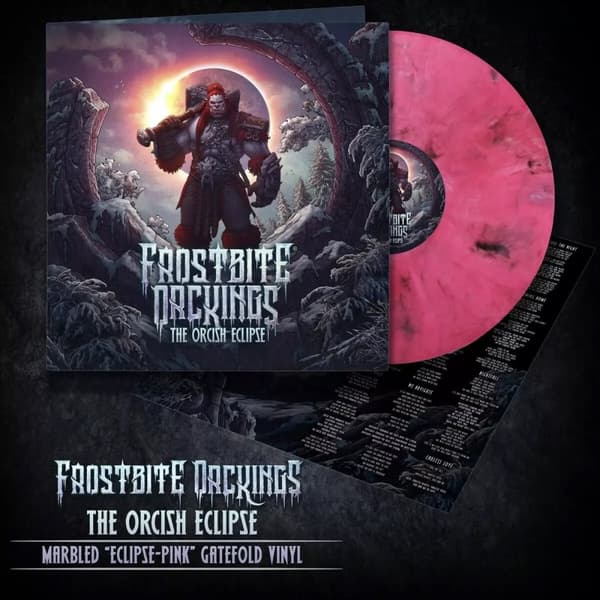 Frostbite Orckings The Orcish Eclipse (Marbled Pink Vinyl) (Vinyl) New