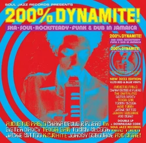 Various Artists 200% Dynamite!: Funk & Dub in Jamaica (Vinyl) 12″ Album New