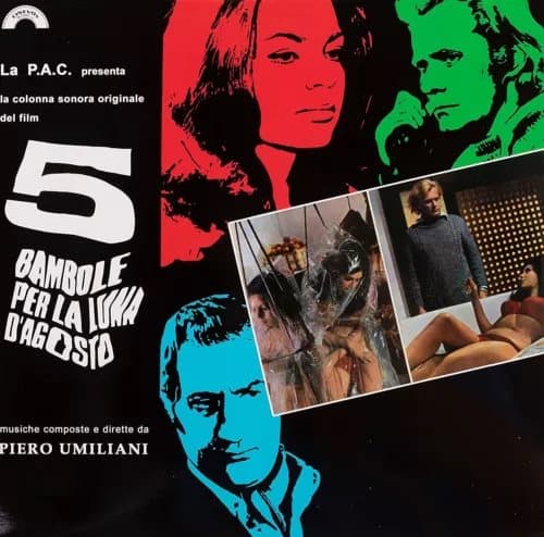 Piero Umiliani 5 Bambole Per La Luna D’agosto (Vinyl) New