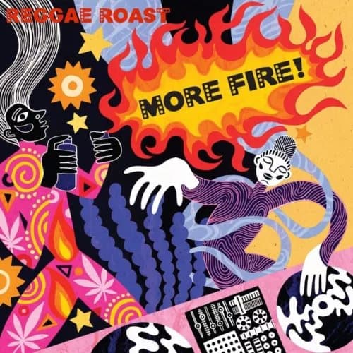Reggae Roast More Fire (Vinyl) 12″ Album Coloured Vinyl (Limited Edition) New