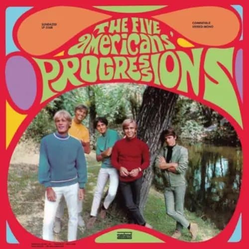 The Five Americans Progressions (Vinyl) 12″ Album Coloured Vinyl New