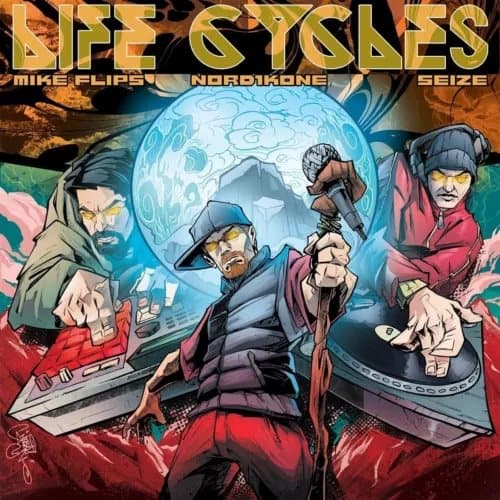 Mike Flips & Nord1kone & Seize Life Cycles (Vinyl) 12″ Album New