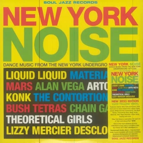 Soul Jazz Recor New York Noise: Dance Music From the New York Undergroun (Vinyl) New