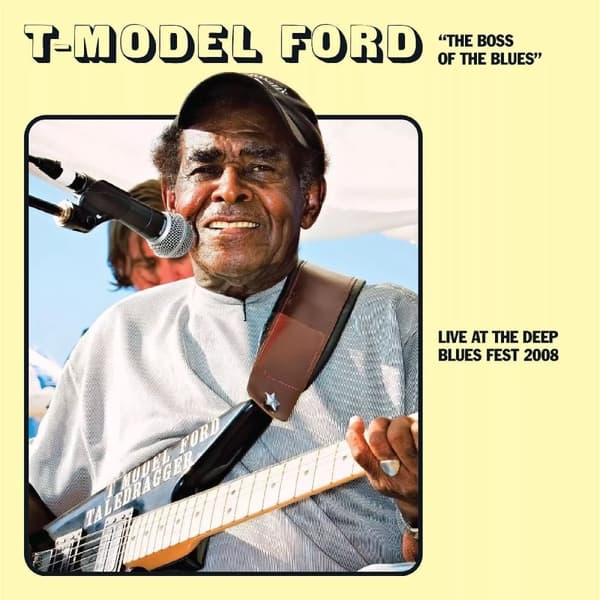T-Model Ford Live at the Deep Blues 2008 (Vinyl) 12″ Album (Clear vinyl) New