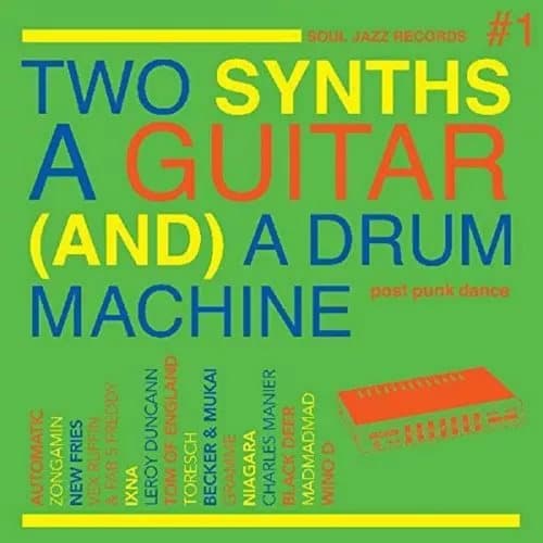 Compilation Two Synths, a Guitar (and) a Drum Machine Post Punk Color) (Vinyl) New