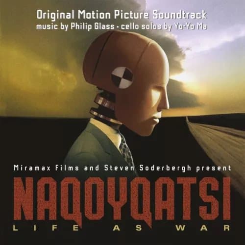 Philip Glass Naqoyaqatsi (Vinyl) 12″ Album Coloured Vinyl (Limited Edition) New