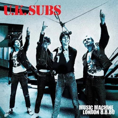 UK Subs Music Machine London 8/8/80 (Vinyl) New