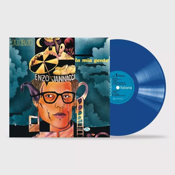 Enzo Jannacci La Mia Gente Blue (Vinyl) New