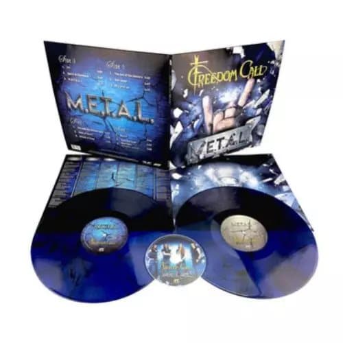Freedom Call M.E.T.A.L. (Vinyl) 12″ Album Coloured Vinyl with CD New