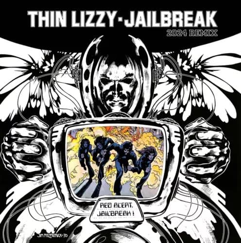 Thin Lizzy Jailbreak (2024 Remix) (Vinyl) 12″ Album Coloured Vinyl New