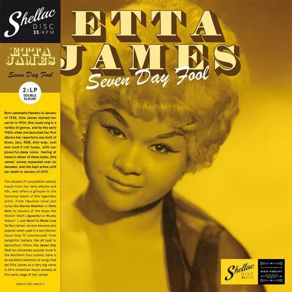 Etta James Seven day fool (Vinyl) 12″ Album (PRESALE 22/11/2024) New