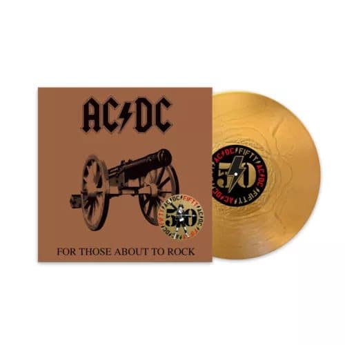 AC/DC For Those About to Rock (50th Anniversary Gold Vinyl) (Vinyl) New