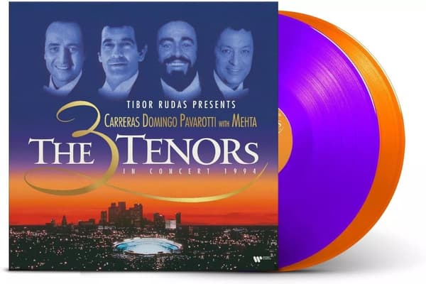 Zubin Mehta Tibor Rudas Presents the 3 Tenors in Concert 1994 (Vinyl) New