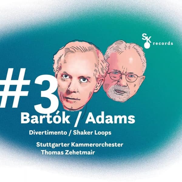 Stuttgarter Kammerorcheste Bartok/ Adams: #3Divertimento/ ShakerLoops L (Vinyl) New