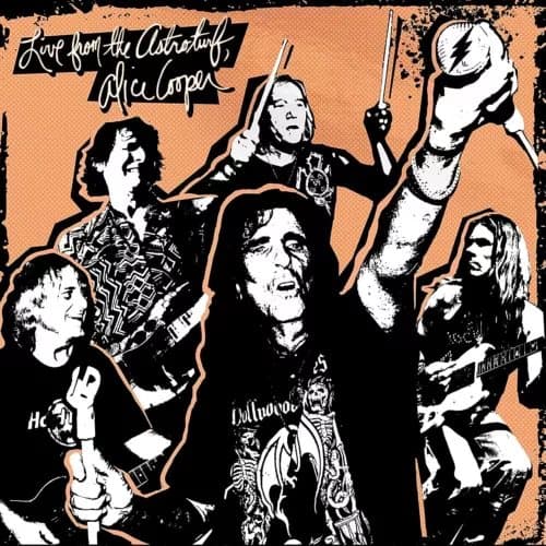 Alice Cooper Live from the Astroturf (Vinyl) Limited 12″ Album with DVD New