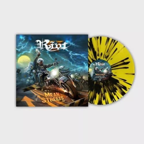 Riot V Mean Streets (Vinyl) 12″ Album Coloured Vinyl (Limited Edition) New