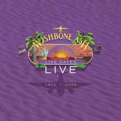 Wishbone Ash Live Dates Live: 1973-2023 (Vinyl) 12″ Album Coloured Vinyl New