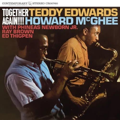 Teddy Edwards & Howard McGhee Together Again!!!! (Vinyl) 12″ Album New