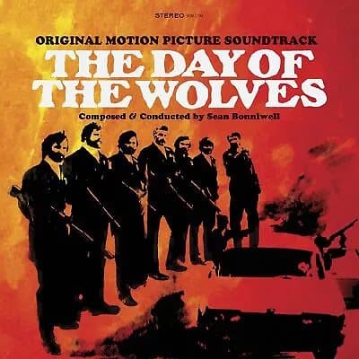 Sean Bonniwell Day of the Wolves Soundtrack (Orange with Red “Bad Blood” (Vinyl) New