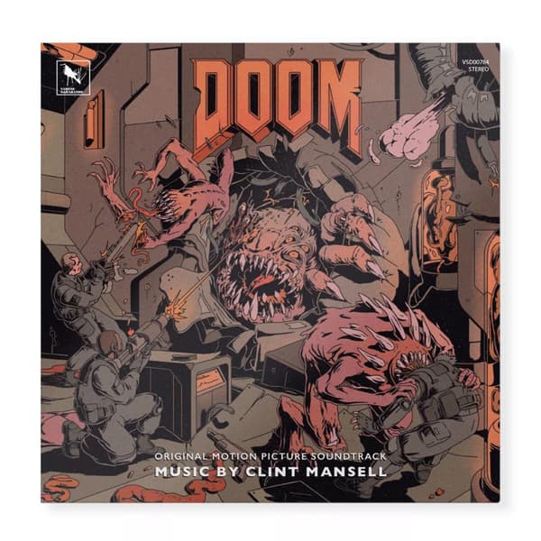Clint Mansell Doom (Vinyl) Deluxe 12″ Album Coloured Vinyl New