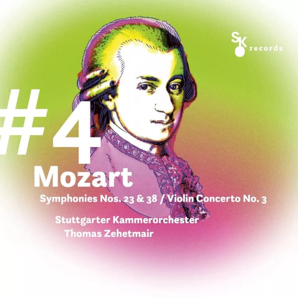 Stuttgarter Kam #4 Mozart: Symphonies Nos. 23 & 38 “Prague” / Violin Con (Vinyl) New