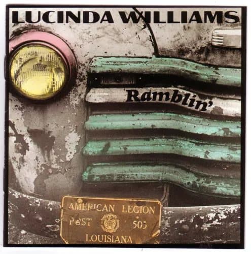 Lucinda Williams Ramblin’ (Vinyl) 12″ Album (Clear vinyl) New