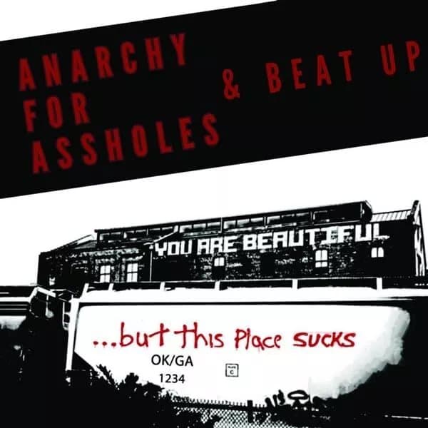 Anarchy For Assholes/Beat Up You Are Beautiful… But This Place Sucks (Vinyl) New