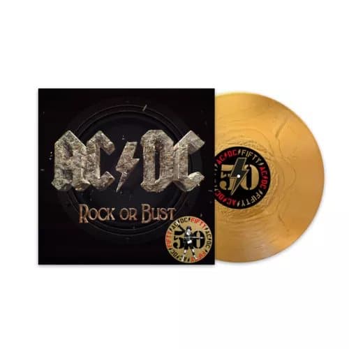 AC/DC Rock Or Bust (50th Anniversary Gold Vinyl) (Vinyl) New