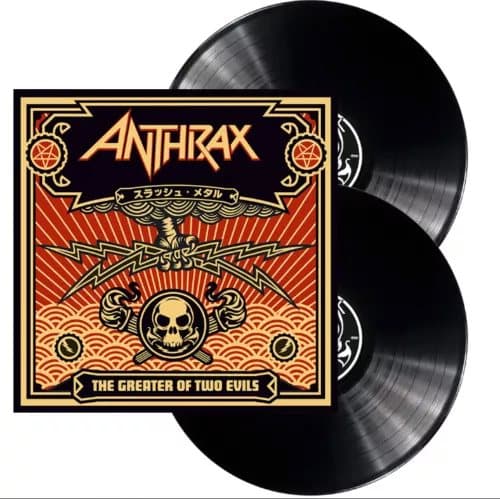 Anthrax The Greater of Two Evils (Vinyl) Limited 12″ Album (Gatefold Cover) New