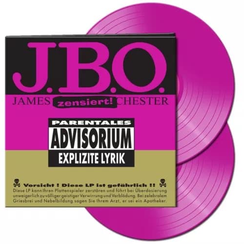 J.B.O. Explizite Lyrik (Lim. Neon Pink Set) (Vinyl) New