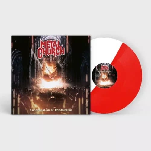 Metal Church Congregation of Annihilation(Red/White (Vinyl) New
