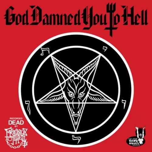 Friends of Hell God Damned You to Hell (Vinyl) 12″ Album Coloured Vinyl New