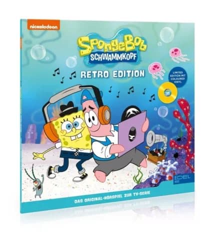 Spongebob Schwammkopf Retro Edition-Hörspiel (Vinyl) New