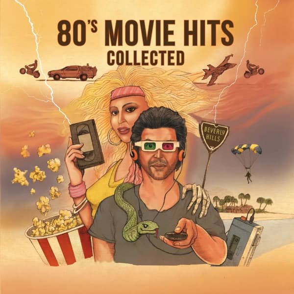 Various Artists 80’s Movie Hits: Collected (Vinyl) 12″ Album Coloured Vinyl New