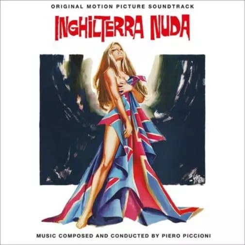 Piero Piccioni Inghilterra Nuda (Vinyl) 12″ Album Coloured Vinyl New