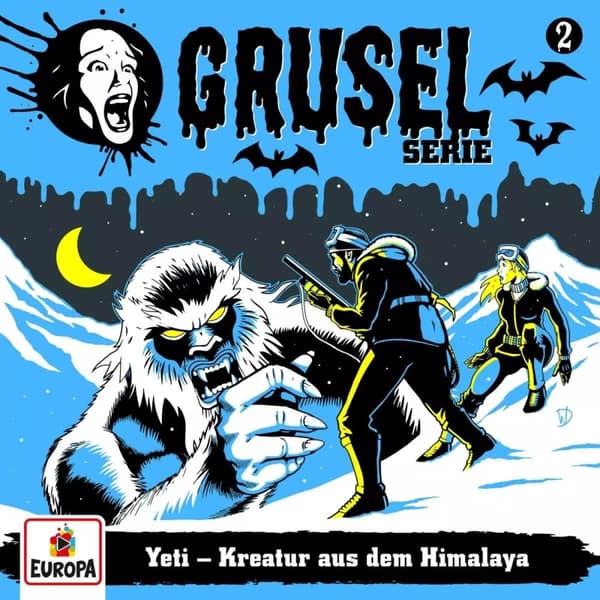Gruselserie 002/Yeti-Kreatur aus dem Himalaya (Vinyl) New