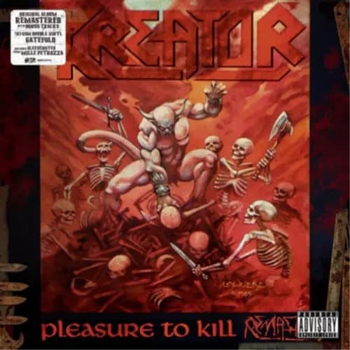 Kreator Pleasure to Kill (Vinyl) 12″ Remastered Album New