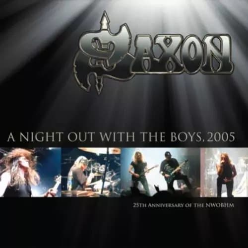 Saxon A Night Out With the Boys, 2005 (Vinyl) 12″ Album Coloured Vinyl New