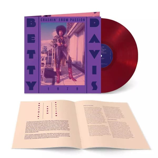 Betty Davis Crashin’ from Passion (Vinyl) 12″ Album Coloured Vinyl New