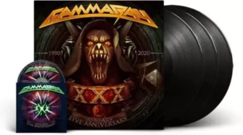Gamma Ray 30 Years Live Anniversary (Vinyl) 12″ Album with Blu-ray New