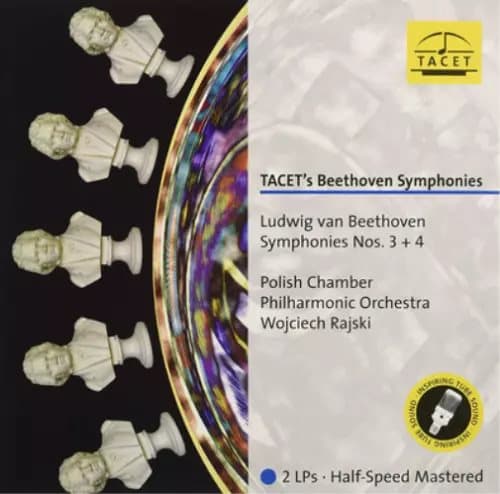 Ludwig van Beethoven Ludwig Van Beethoven: Symphonies Nos. 3 + 4 (Vinyl) New