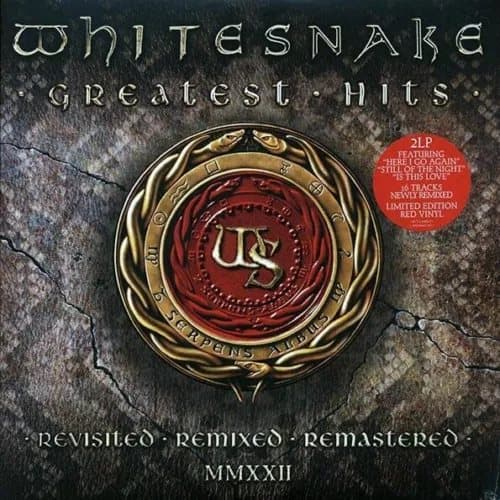 Whitesnake Greatest Hits - Revisited Remixed Remastered MMXXII - Red Vin (Vinyl) New