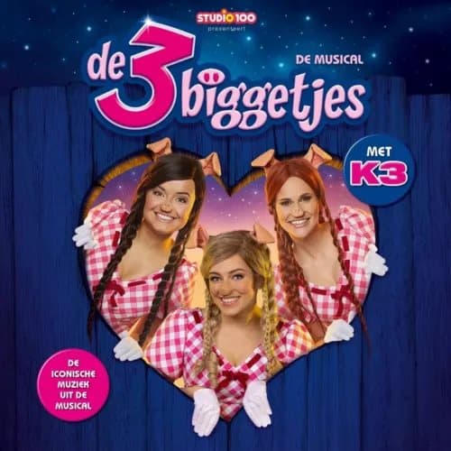 K3 De 3 Biggetjes de Musical (Vinyl) New