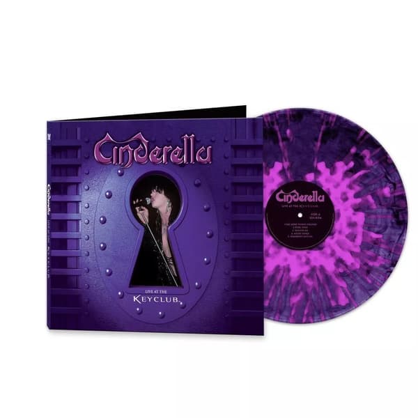 Cinderella Live at the Key Club (Vinyl) 12″ Album Coloured Vinyl New