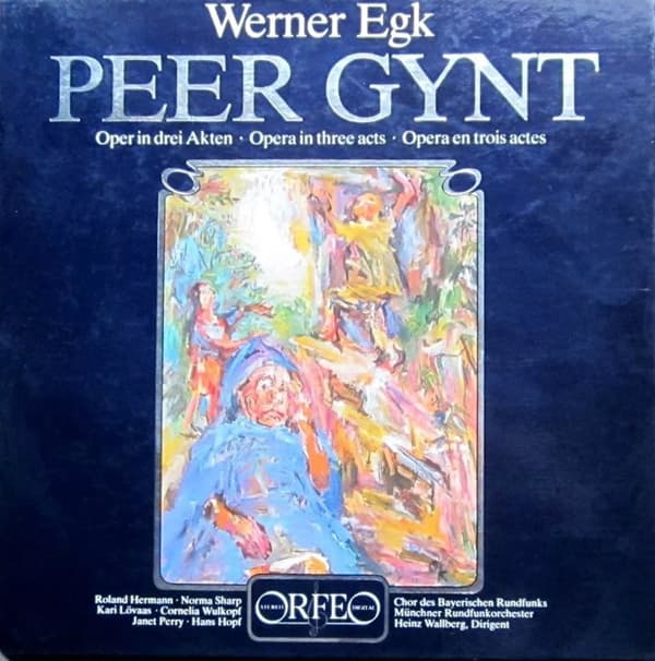 Mro Peer Gynt-Oper in drei Akten (Vinyl) New