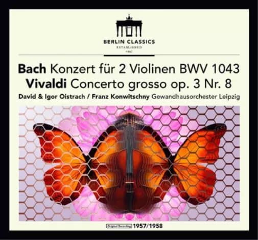 Johann Sebastian Bach Bach: Konzert Fur 2 Violinen, BWV 1043/… (Vinyl) New