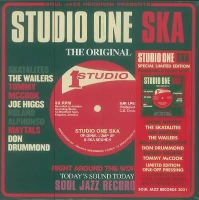 Soul Jazz Records Presen Studio One Ska 20th Anniversary Edition (Rsd202 (Vinyl) New